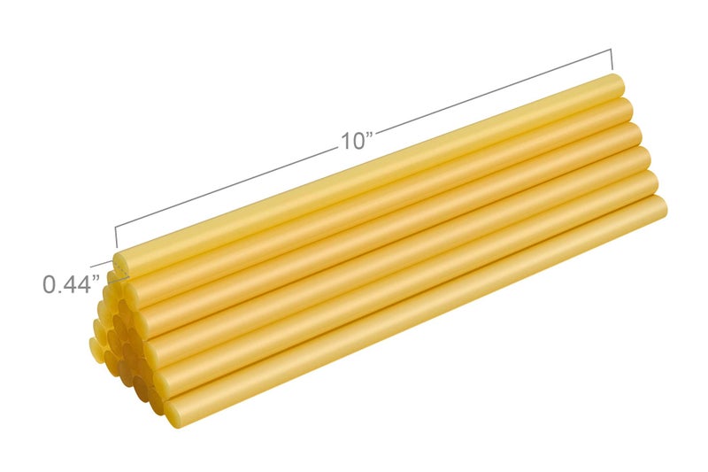 FIXSY Hot Glue Gun Sticks Carton Packaging, Full Size 10" Long x .44" Diameter 7/16 11mm, 5LB Box Glue Stick, Approx. 90 Sticks- Compatible with Most Glue Gun- Best for Carton Manual Packing - Image 2